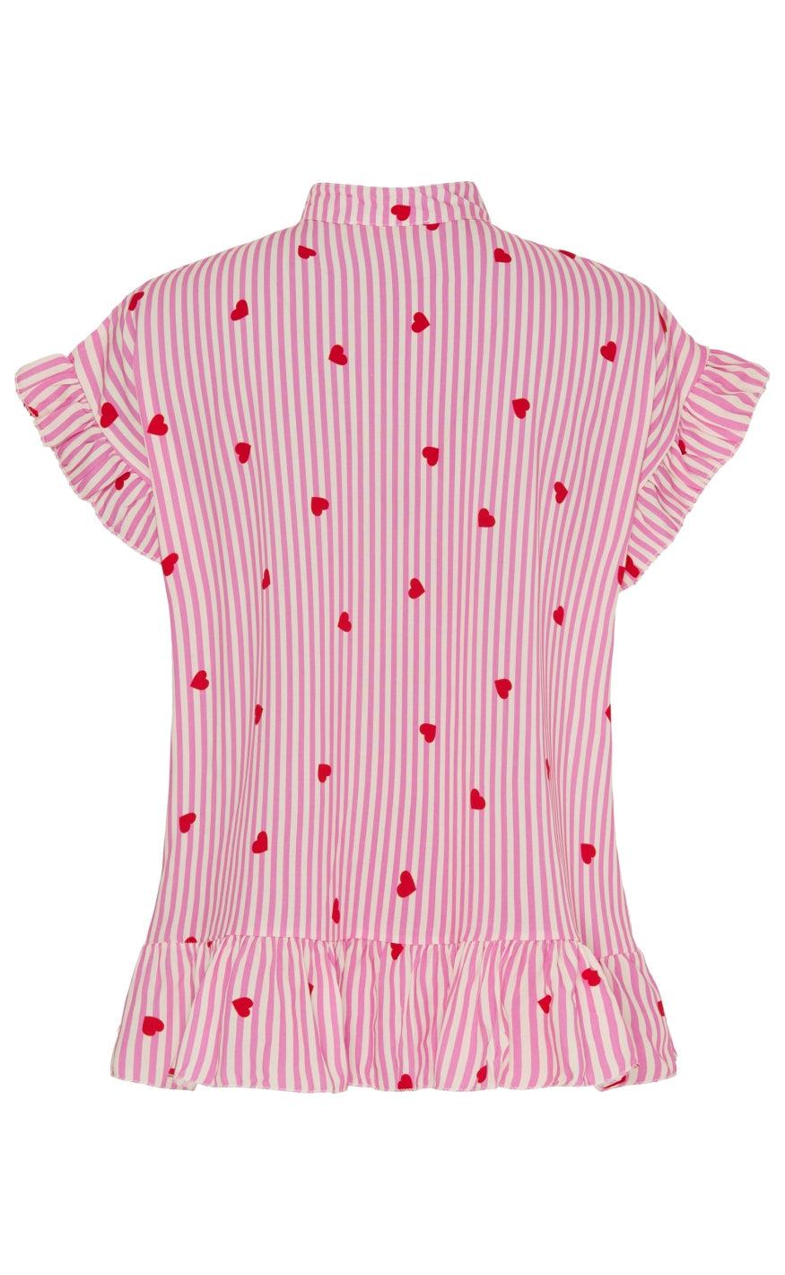 Marta Du Chateau Bluse - 5805 Clia - Fuxia Heart