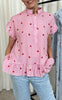 Marta Du Chateau Bluse - 5805 Clia - Fuxia Heart