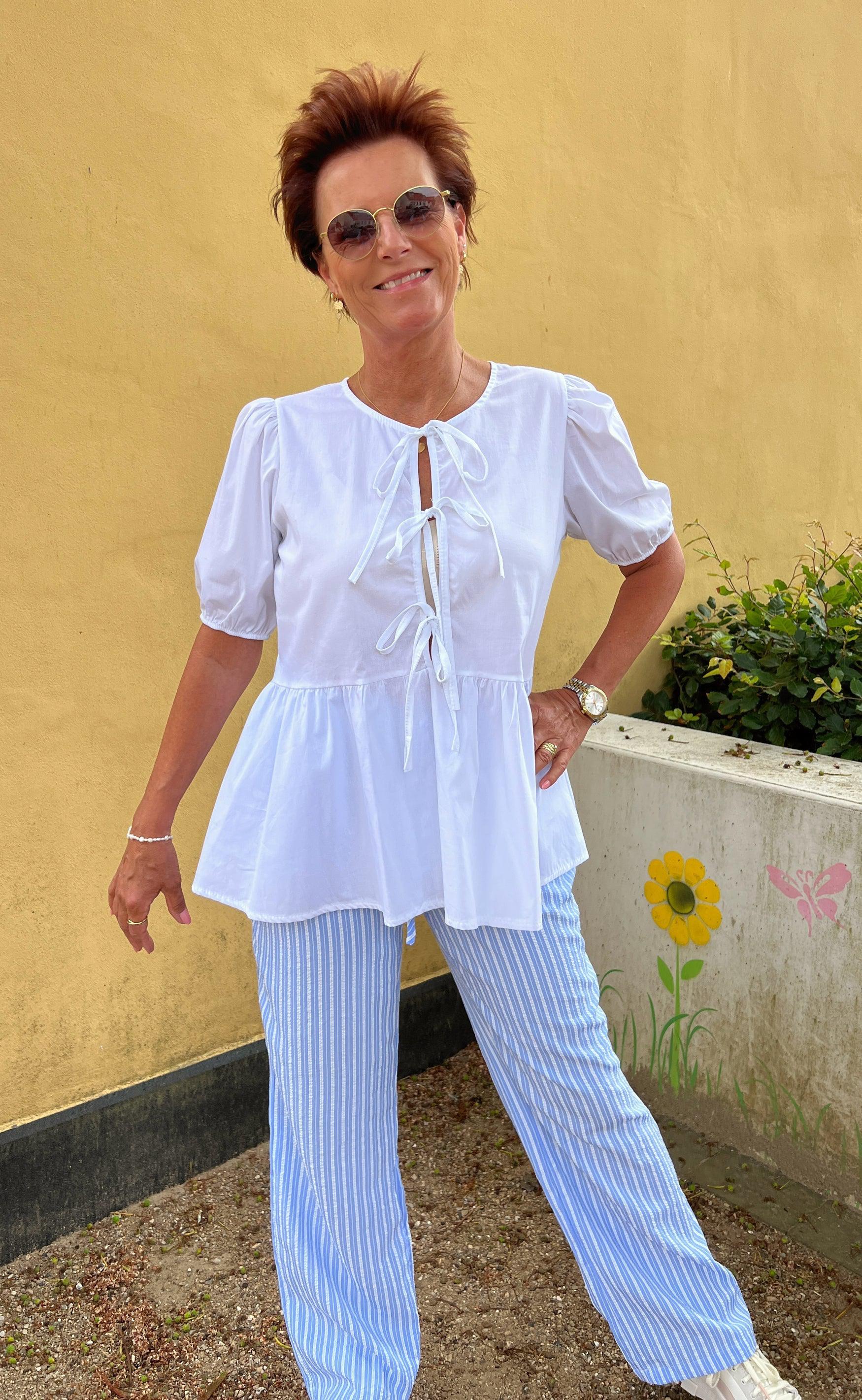 Marta Du Chateau Bluse - 5845 Wanda - White