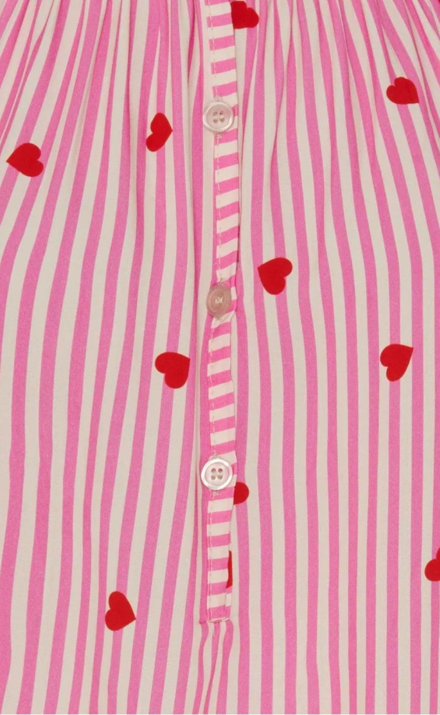 Marta Du Chateau Bluse - 6100 Nadia - Fuxia