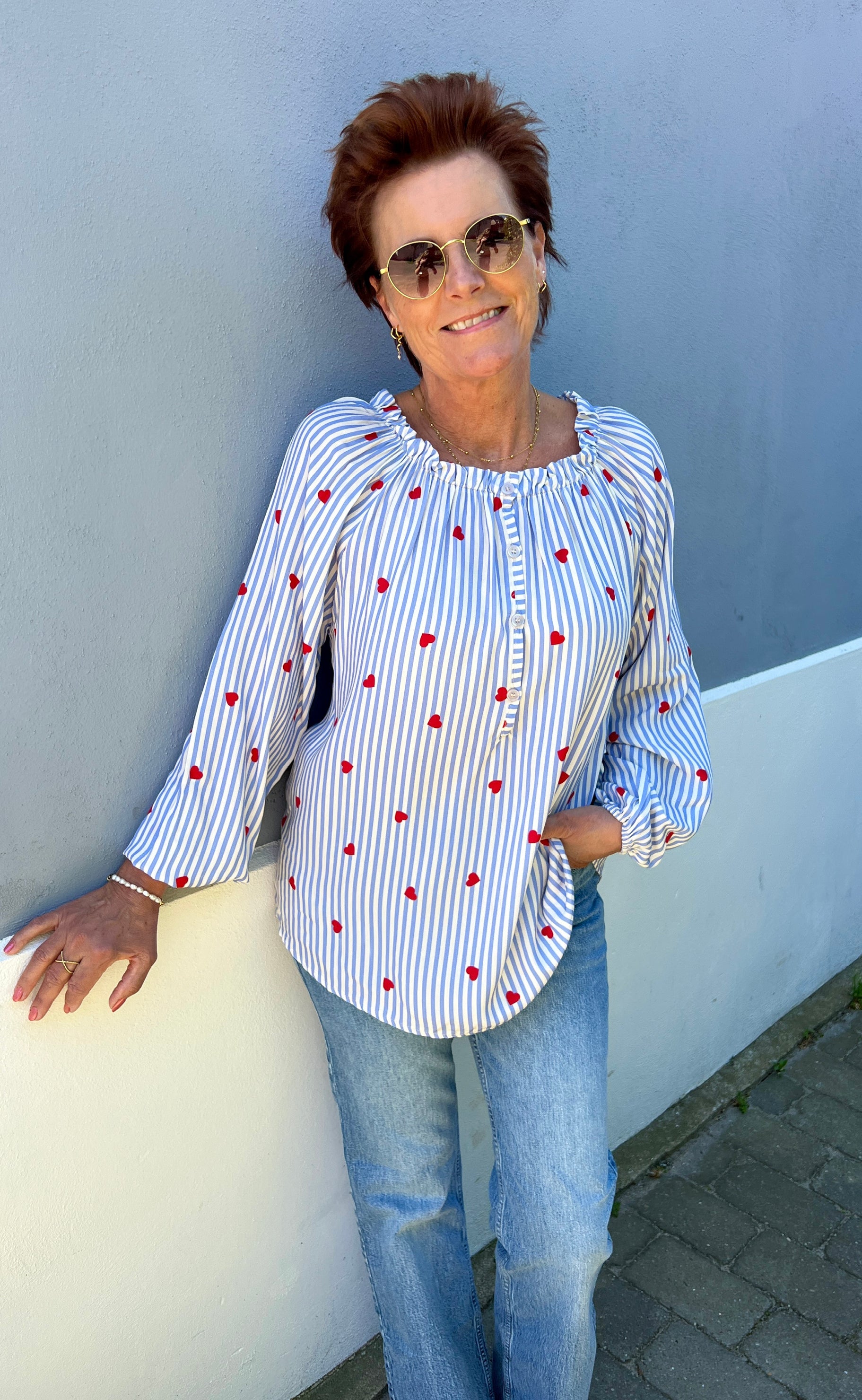 Marta Du Chateau Bluse - 6100 Nadia - Jeans