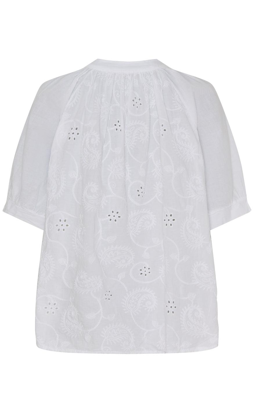 Marta Du Chateau Bluse - 6165 Alicia - White