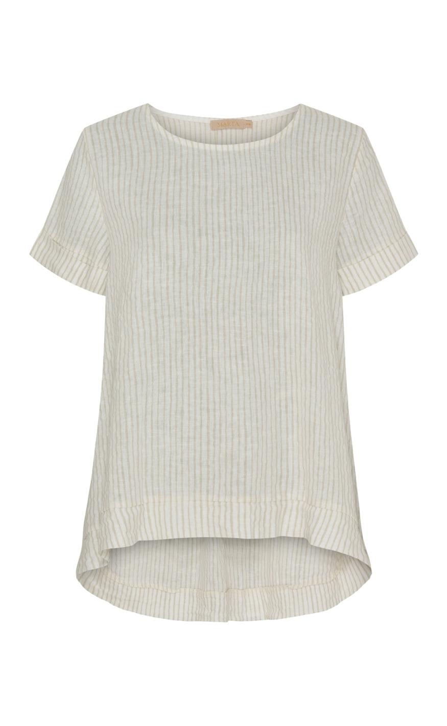 Marta Du Chateau Bluse - 83893-1 Natalie - Panna Beige