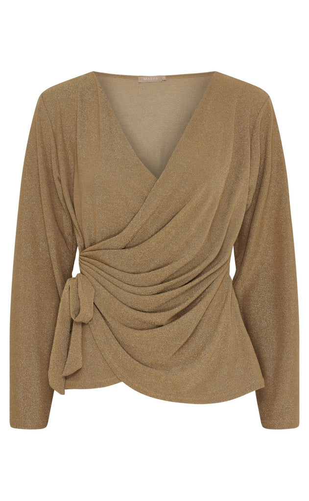 Marta Du Chateau Bluse - Andi - Beige