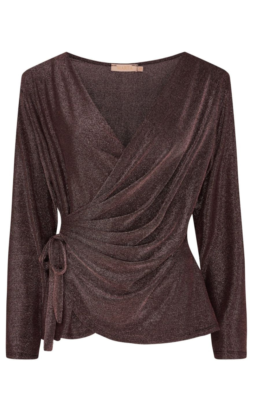 Marta Du Chateau Bluse - Andi - Rose