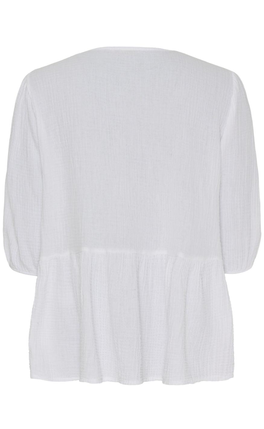 Marta Du Chateau Bluse - Angela - White