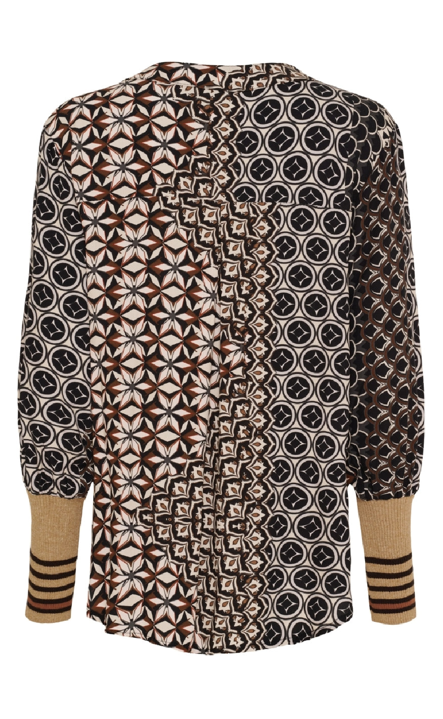 Marta Du Chateau Bluse - Arabella - Nero