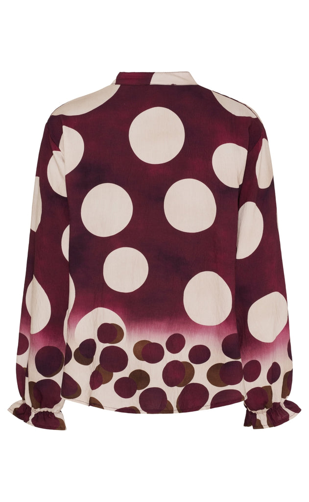 Marta Du Chateau Bluse - Aspen - Vino