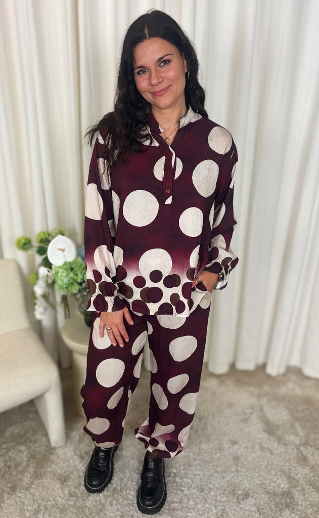 Marta Du Chateau Bluse - Aspen - Vino