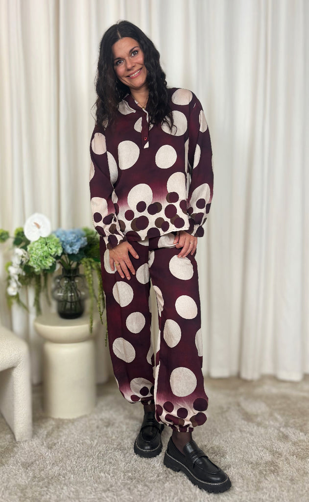 Marta Du Chateau Bluse - Aspen - Vino