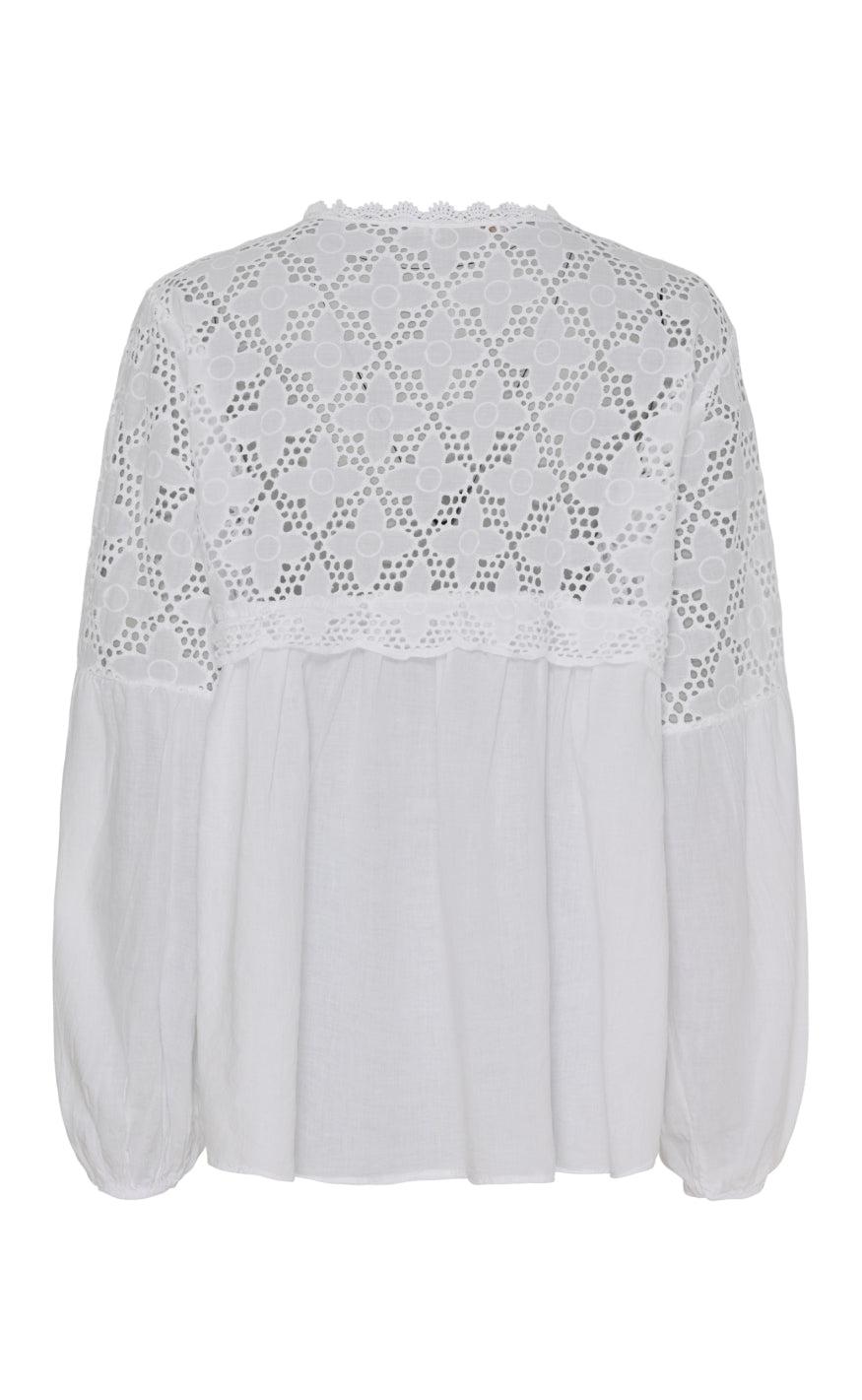 Marta Du Chateau Bluse - Aurora - White