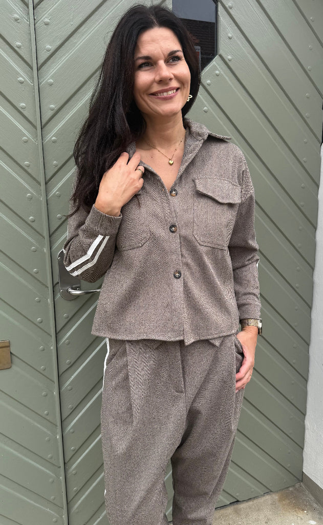 Marta Du Chateau Bluse - Avalon - Brown