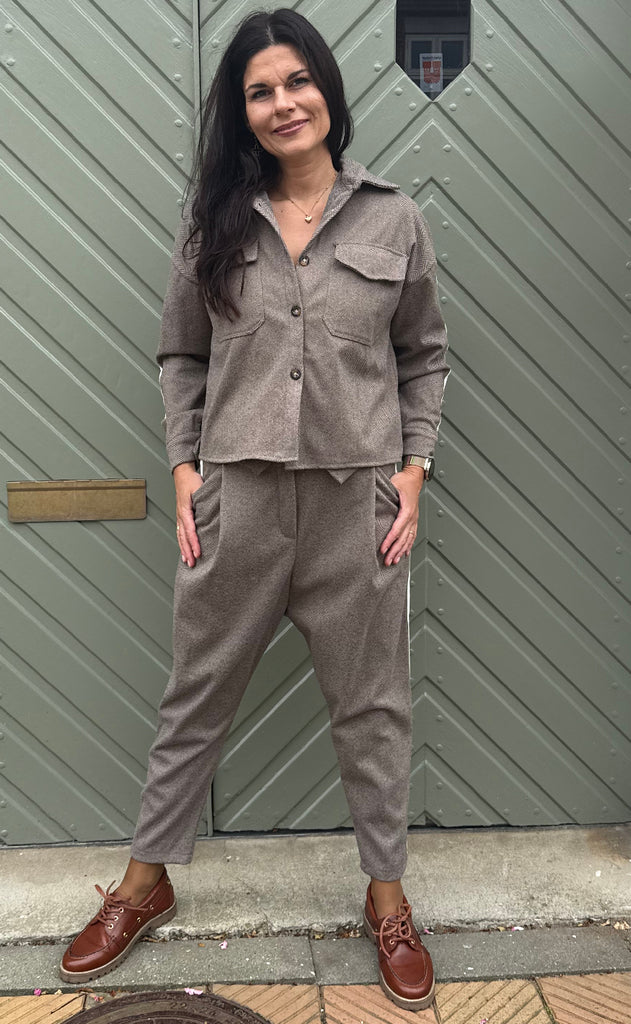 Marta Du Chateau Bluse - Avalon - Brown