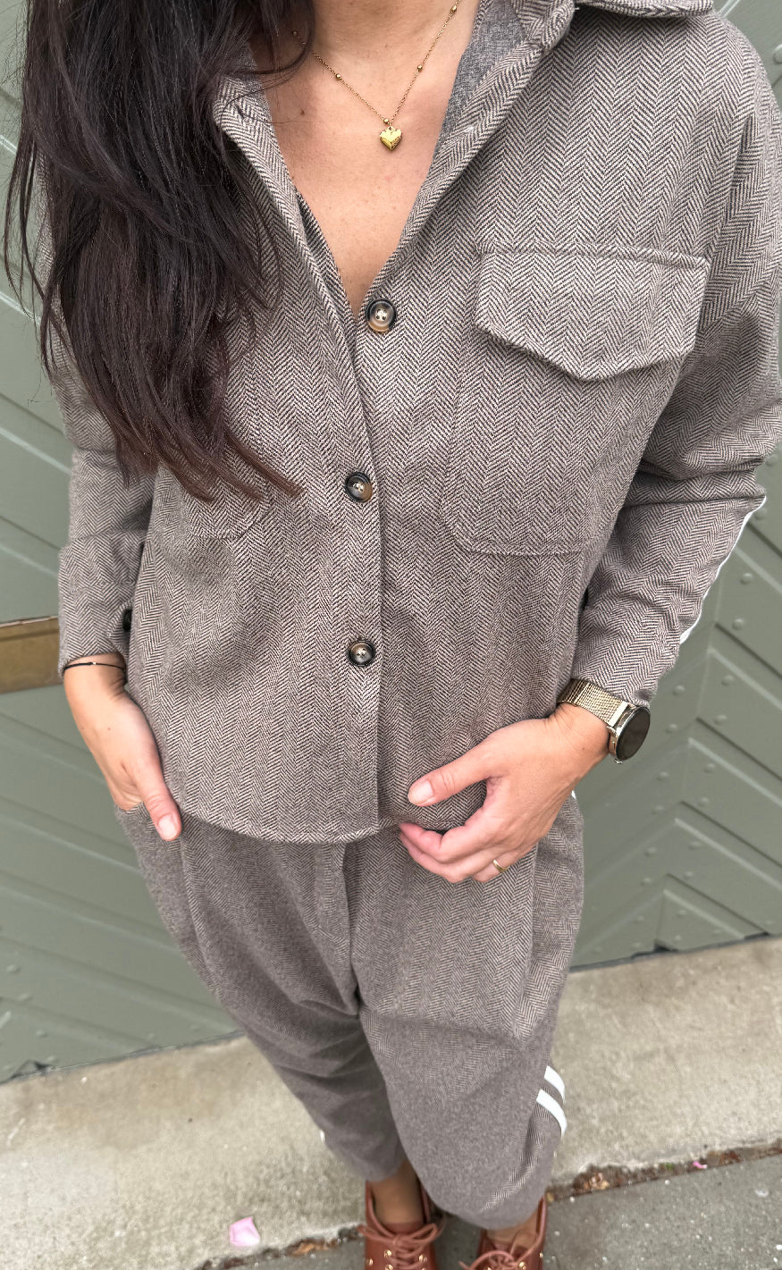 Marta Du Chateau Bluse - Avalon - Brown