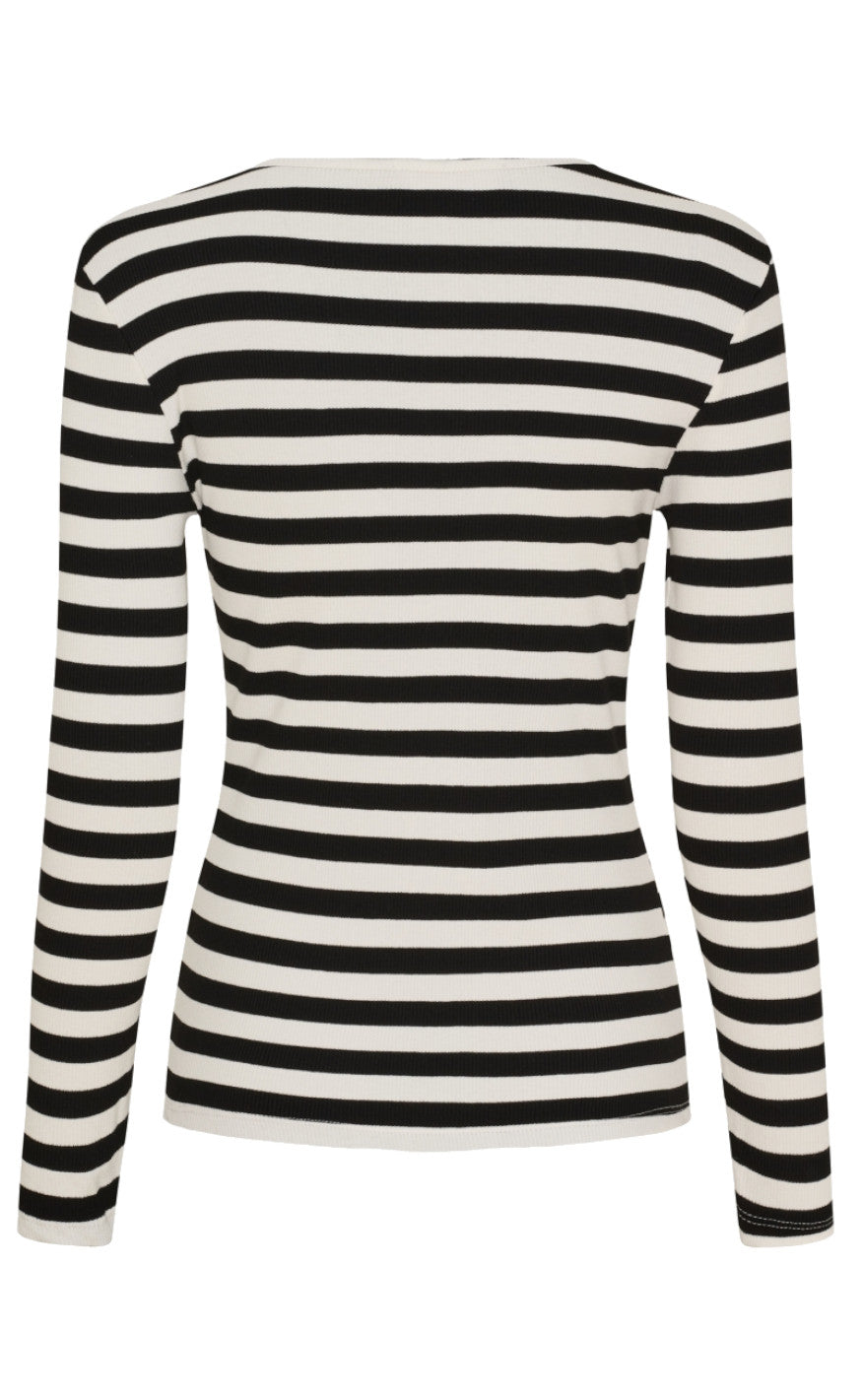 Marta Du Chateau Bluse - Begonia - Black