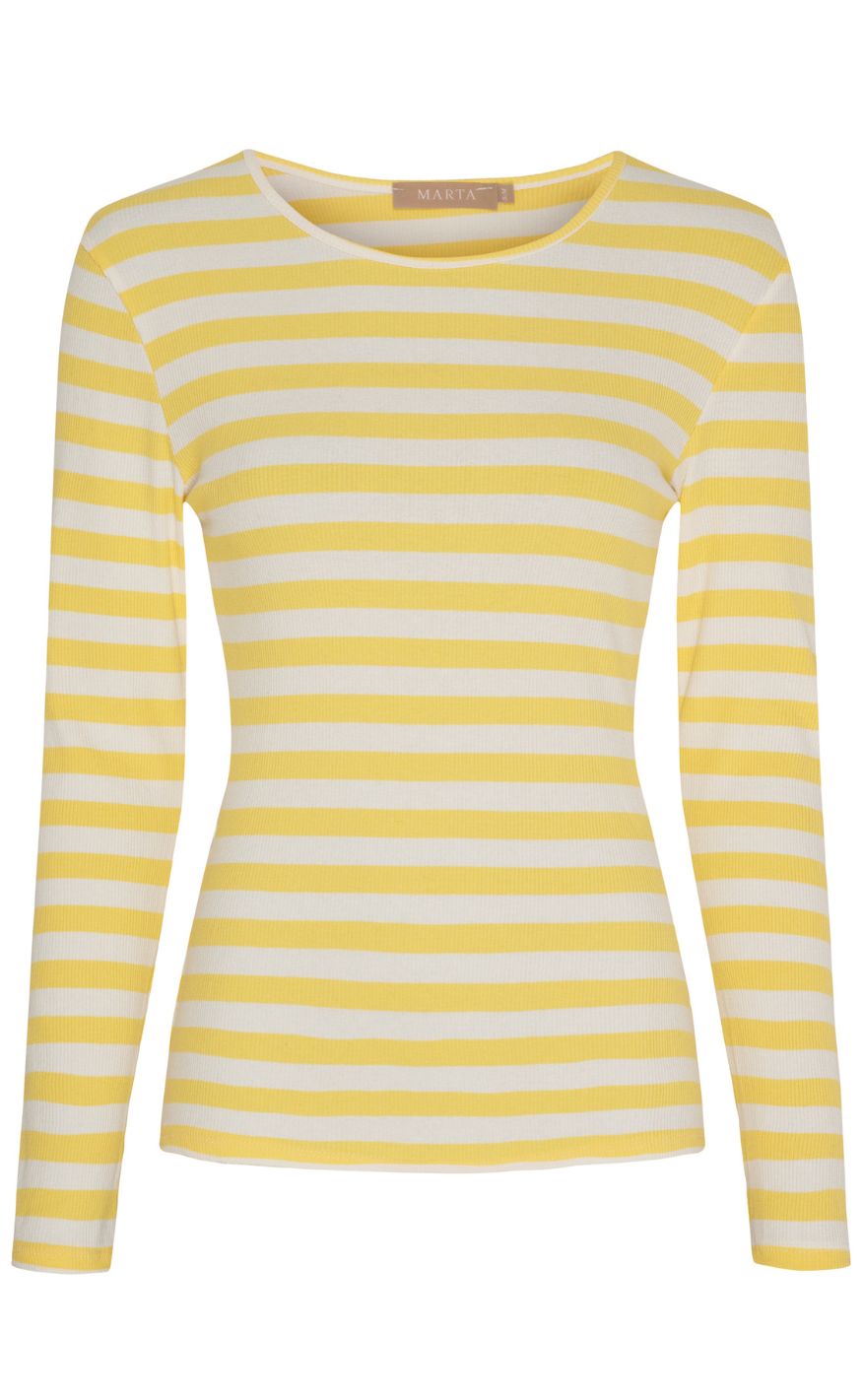 Marta Du Chateau Bluse - Begonia - Giallo