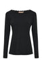 Marta Du Chateau Bluse - Belinda LS - Black