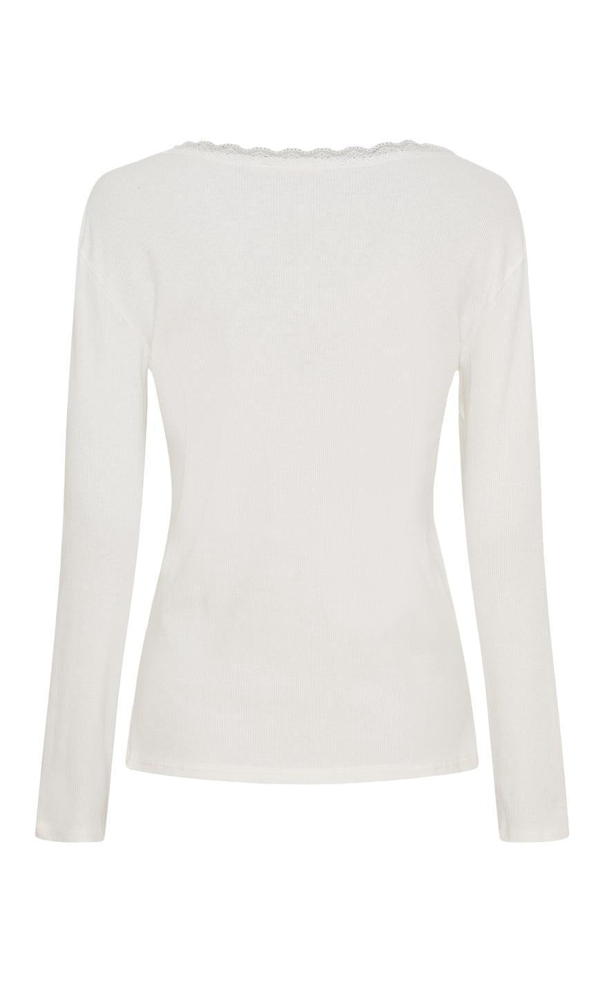 Marta Du Chateau Bluse - Calista LS - Panna