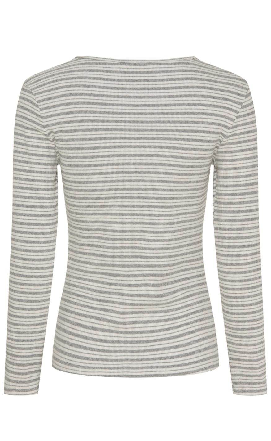 Marta Du Chateau Bluse - Christel - Melange/Cream