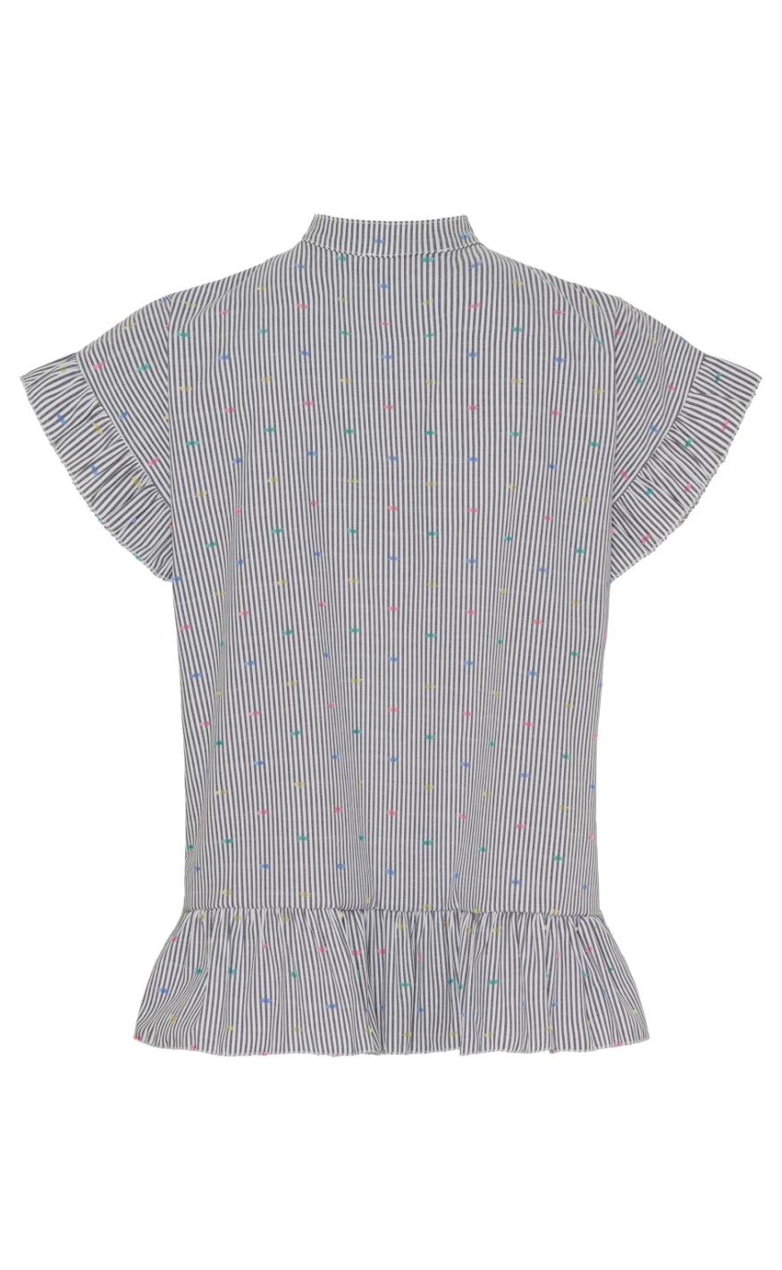 Marta Du Chateau Bluse - Cila - Black Print 2