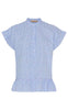 Marta Du Chateau Bluse - Cila - Sky Blue Print 2