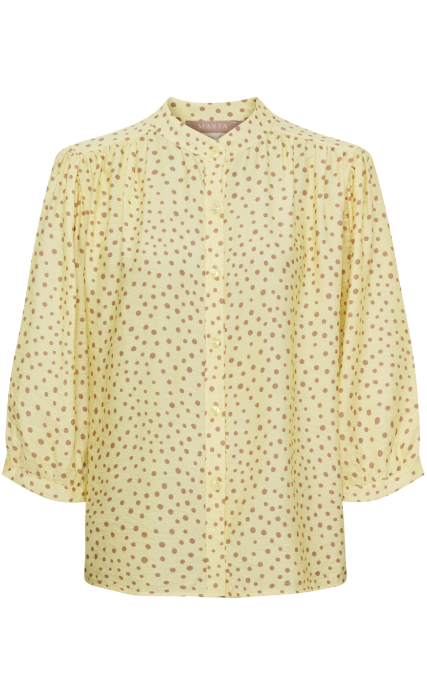 Marta Du Chateau Bluse - Destiny - GialloX25557