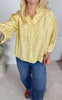Marta Du Chateau Bluse -  Destiny - GialloX25557