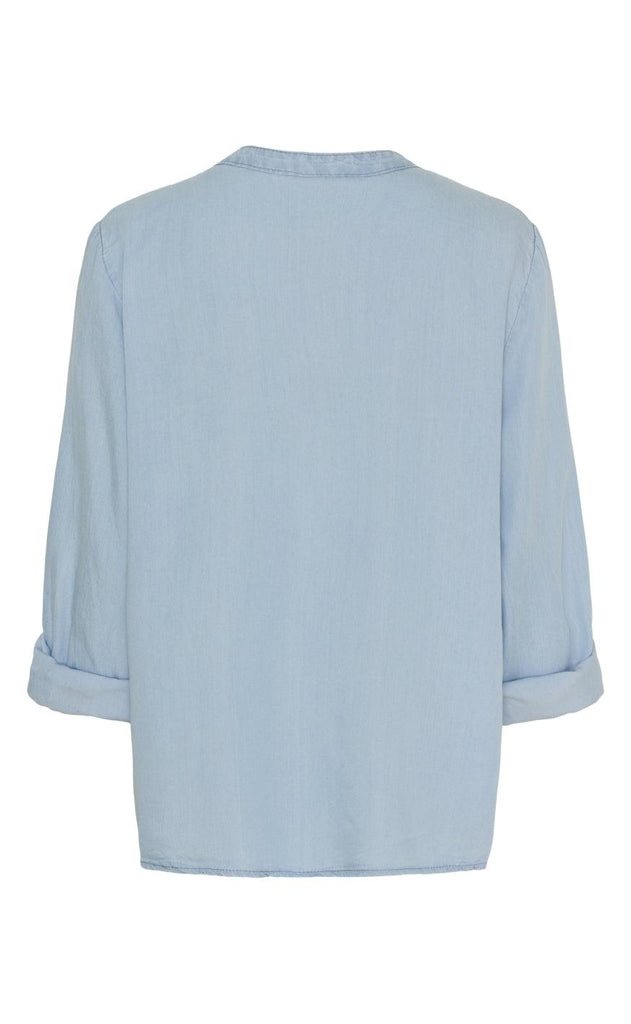 Marta Du Chateau Bluse - Francesca - Light Blue