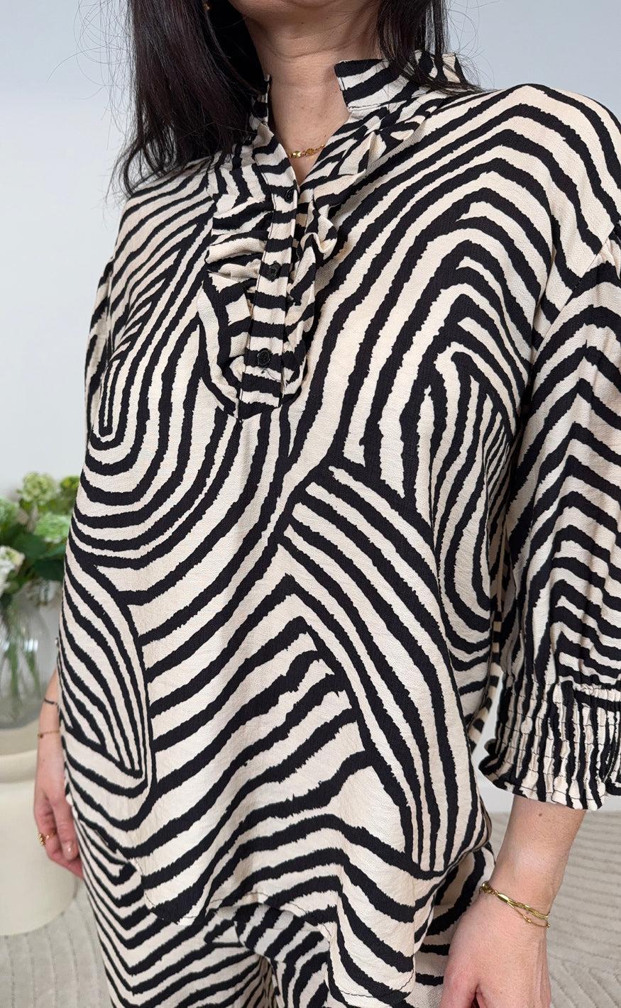 Marta Du Chateau Bluse - Helina - Originale