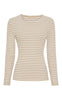 Marta Du Chateau Bluse - Josiane - Beige/Greggio