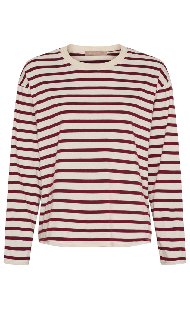 Marta Du Chateau Bluse - Kara - Bordeaux