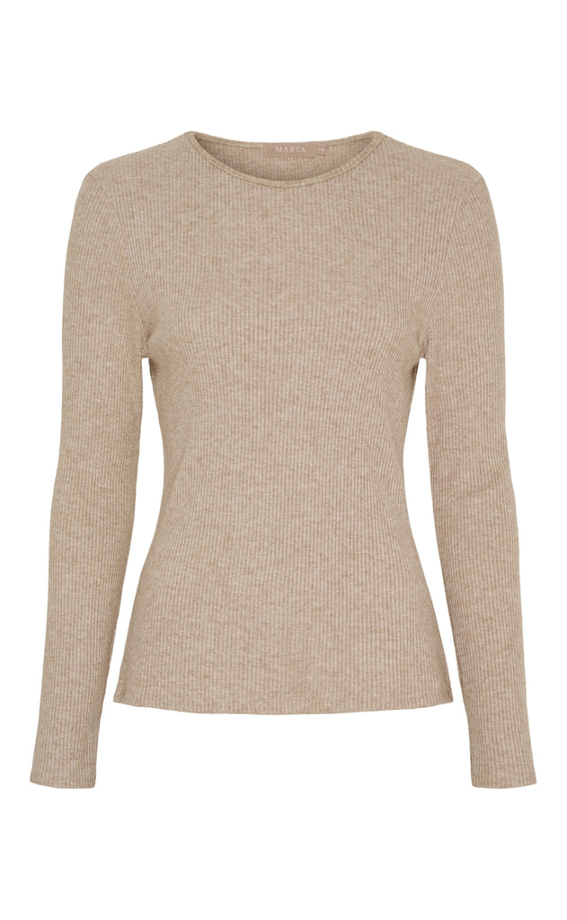 Marta Du Chateau Bluse - Lunara - Camel