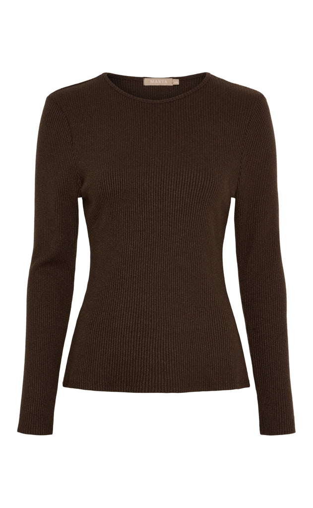 Marta Du Chateau Bluse - Lunara - Moro