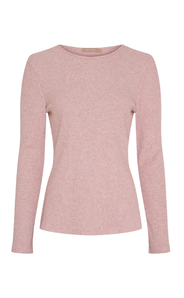 Marta Du Chateau Bluse - Lunara - Rosa