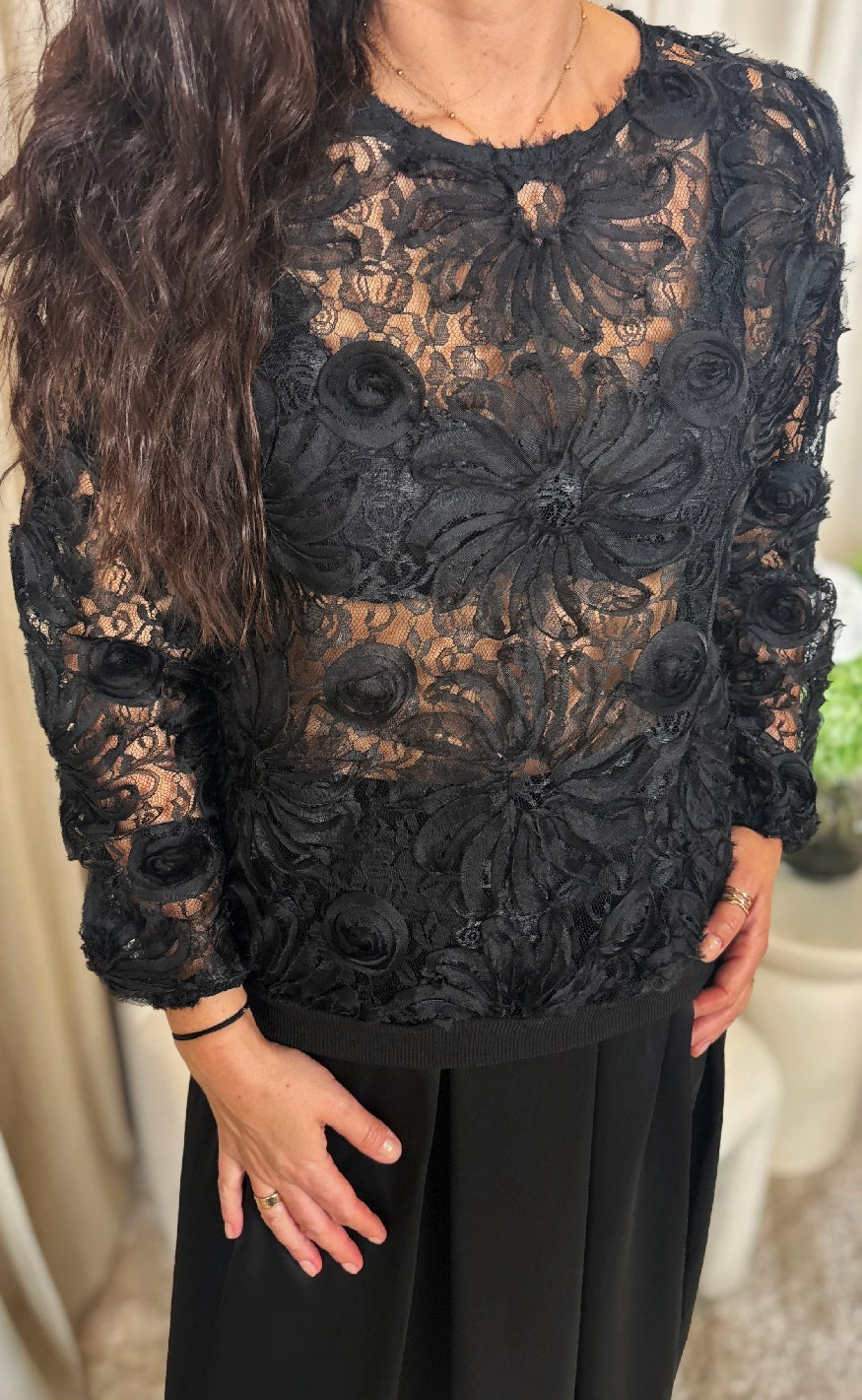 Marta Du Chateau Bluse - Lykke - Black