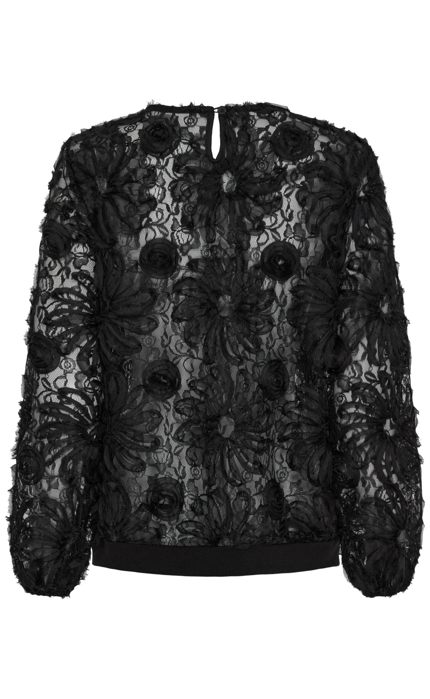 Marta Du Chateau Bluse - Lykke - Black