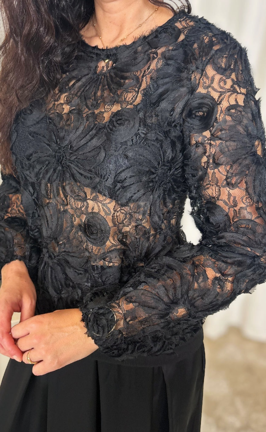 Marta Du Chateau Bluse - Lykke - Black