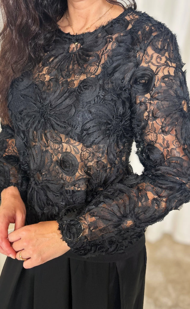 Marta Du Chateau Bluse - Lykke - Black