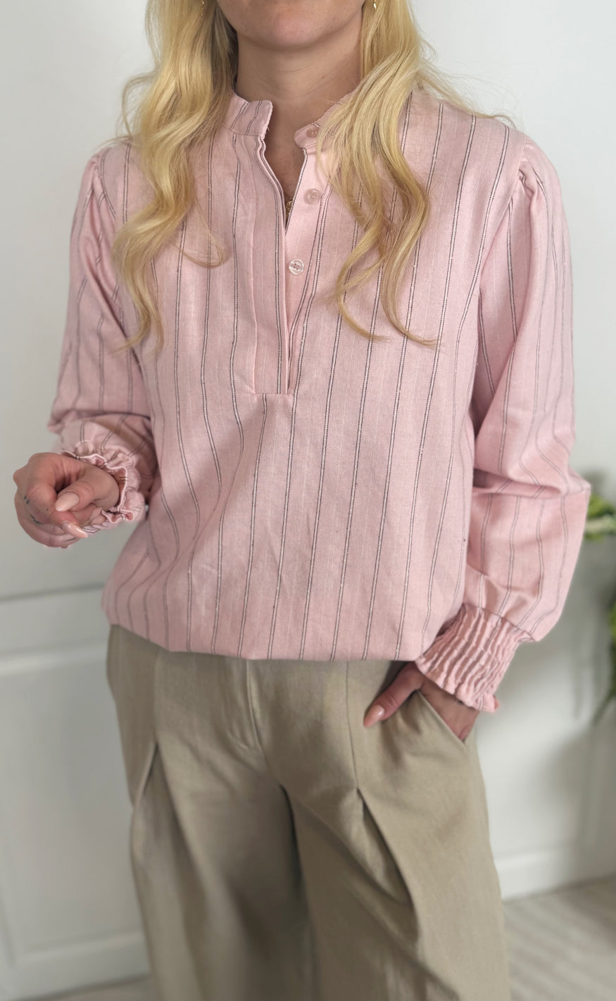 Marta Du Chateau Bluse - Malou - Pink12