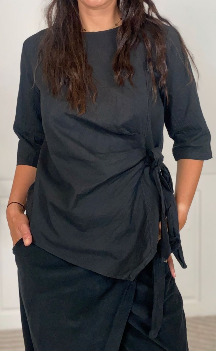 Marta Du Chateau Bluse - Marcella - Nero