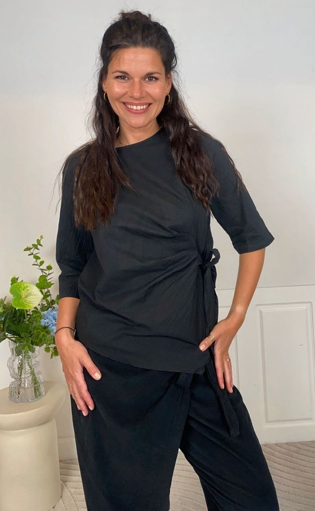 Marta Du Chateau Bluse - Marcella - Nero