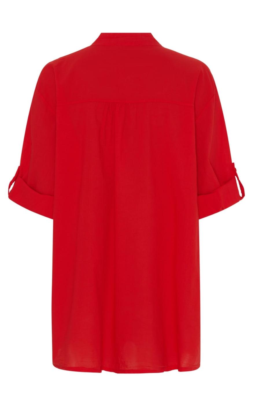 Marta Du Chateau Bluse - Marghertia - Poppy Red