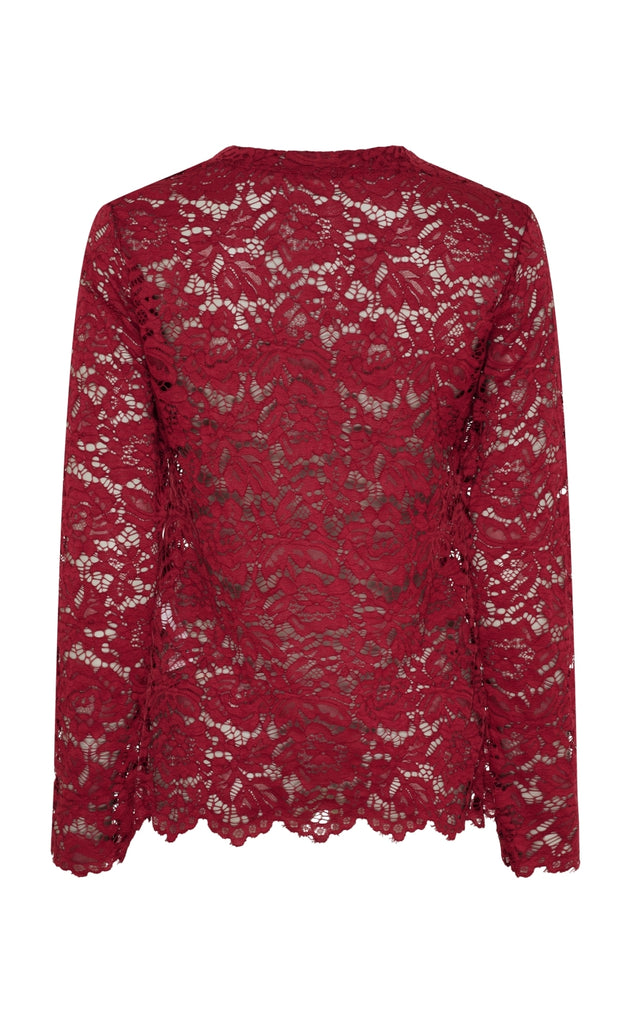 Marta Du Chateau Bluse - Milley - Bordeaux