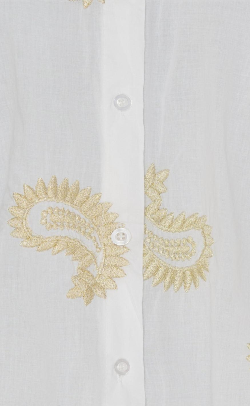 Marta Du Chateau Bluse - Miriam - White