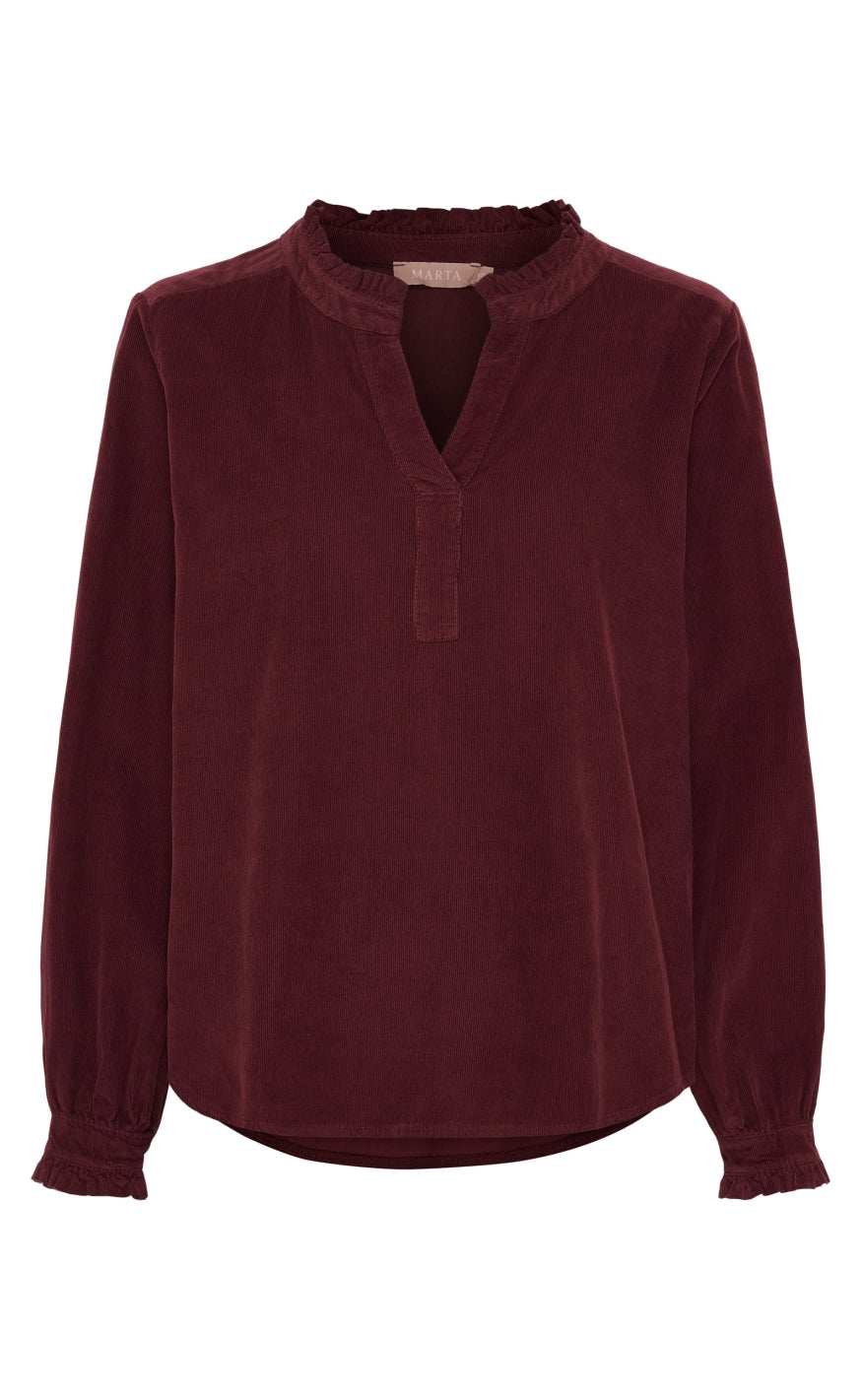 Marta Du Chateau Bluse - Morgana - Bordeaux