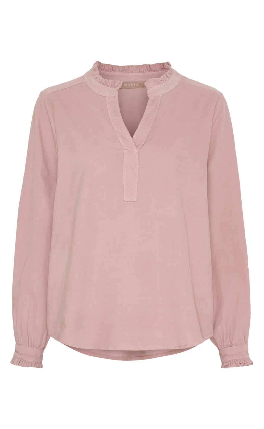 Marta Du Chateau Bluse - Morgana - Rosa Antigue