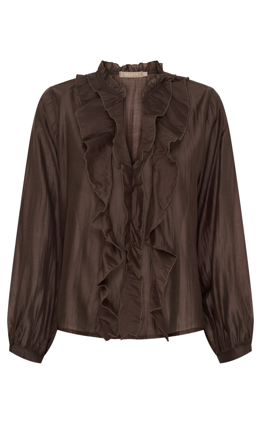 Marta Du Chateau Bluse - Naira - Moro