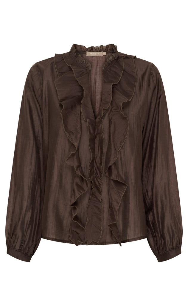 Marta Du Chateau Bluse - Naira - Moro