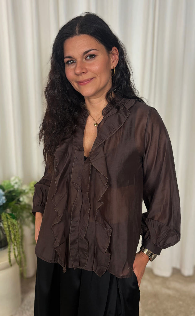 Marta Du Chateau Bluse - Naira - Moro