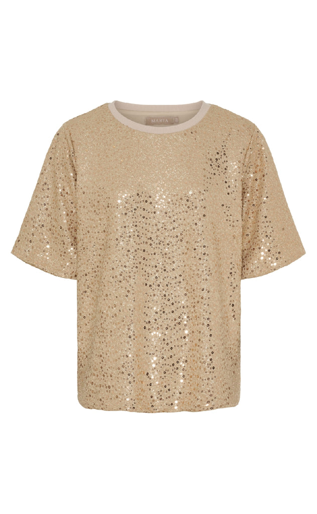 Marta Du Chateau Bluse - Nynne - Champagne